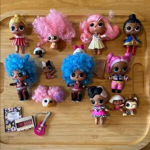 Colorful LOL Dolls Set